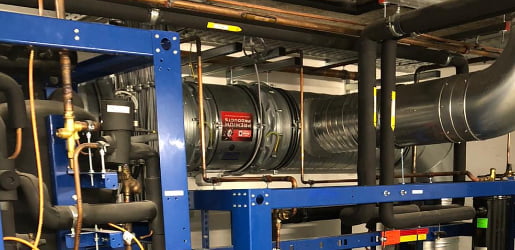 Kältetechnische Endmontage von Verbundkältesytemen